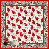 کادوپیچ پارچه ای و رومیزی سری یلدا