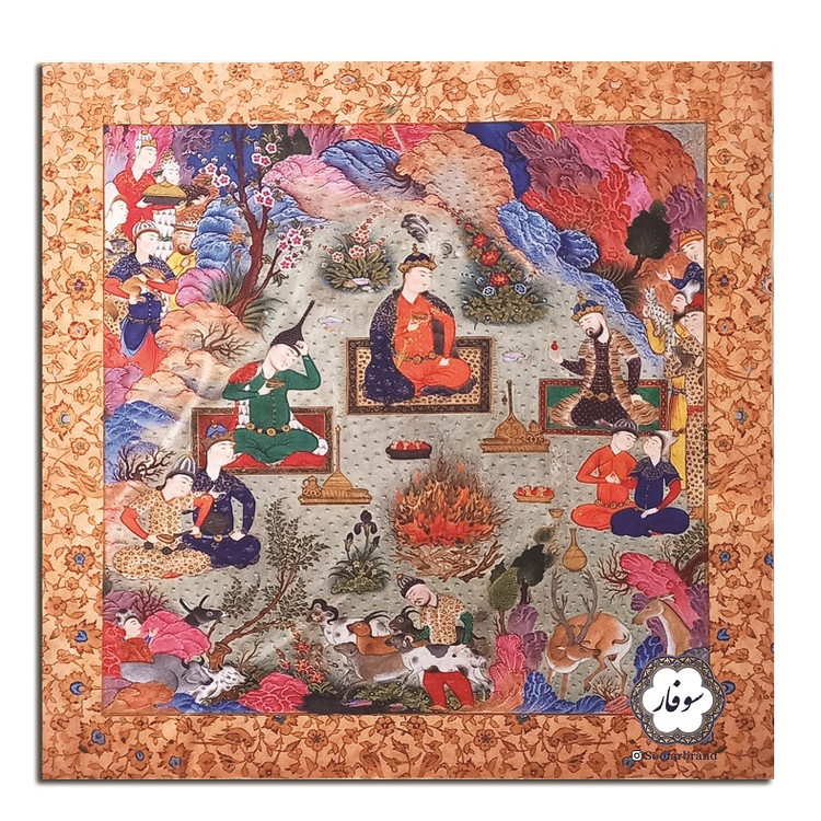 مجموعه شش عددی کادوپیچ پارچه ای نگاره
